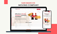 create website with wordpress elementor for trucking and logistic company