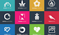 create highly modern minimalist vector logo design