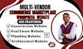 build a multi vendor ecommerce marketplace and multi vendor website