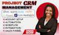 setup flowlu 17hats workflow plutio suitdash automation hubspot integration va