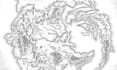 draw vector map llustration, fantasy map design for novel map