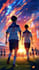 design custom anime wallpapers in cinematic style