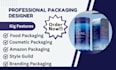 design branding cosmetic label packaging, amazon product label, box design