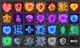 design 2d game icon hand drawn game asset, hand paint skill item, objects, props