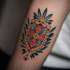create a tattoo design for leg sleeve