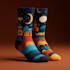 draw a unique socks design in unique style