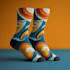 design modern and unique custom socks