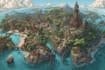 make your fantasy map illustration arts