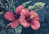 made a botanical illustration depending on your concept