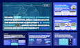 design investor pitch deck, slide deck design, company presentation