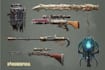 design unique weapons illustrations