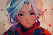 draw anime character illustration