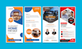 design professional door hanger and rack card for your business
