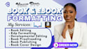 do book editing and formatting, amazon kdp publishing, manuscript proofreading