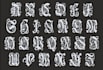 design your calligraphy in old english logo