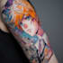 make anime tattoo design