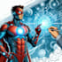 draw you into superhero comic book pop art cartoon