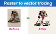 provide adobe illustrator work in ai, eps, bmp, tiff, dwg, ait and PDF