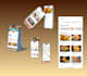 create modern food delivery app UI
