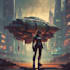 design stunning sci fi, cyberpunk