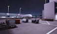 create photorealistic 3d airplane hangar, 3d warehouse, 3d aviation facilities