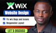 build wix website, wix website design, wix website redesign