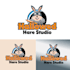 do super gaming indie game development logo design