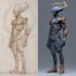 create scifi, fantasy, superhero character design