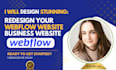 design or redesign your website with webflow ecommerce website seo