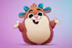 draw an eyecatchy mascot, animal cartoon character
