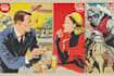 draw a retro vintage comic illustration