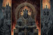 create dark art illustrations and metal art illustration