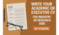 write a professional academic or exclusive CV for industry or CV builder
