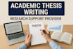 write high quality scientific research articles and papers