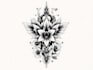 create a tattoo design for leg sleeve