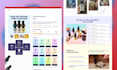 design modern web templates PSD websites and uiux websites