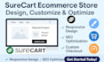 design customize and optimize your surecart ecommerce store