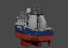 rewrap yacht,boat,ferry,3d warship model,industrial rhino mod, submarine tugboat