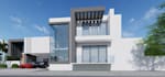 remodel 3d luxury villa,car park,pool design,garden landscape,facade,cgi render