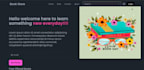 develop a fully interactive website