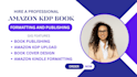 provide professional book publishing and amazon KDP setup services
