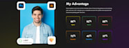 build a modern responsive website with HTML CSS javascript  bootstrap