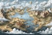 design fantasy map illustration isometric map