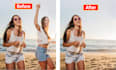 object remove, people remove, unwanted object remove person from photo