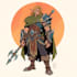 draw dnd character art, a dnd character commission