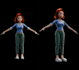 model a game ready character