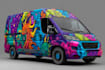 attractive car wrap design and vehicle wrap design