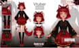design live 2d vtuber model live2d model live2d rig vtuber model v tuber rig