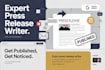 do press release writing and press release distribution