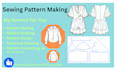 be your sewing pattern maker, pdf pattern, dxf pattern